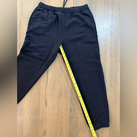 Rag & Bone Black Jogger Sweatpants-Size Small